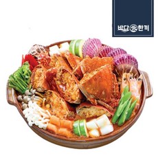 바다愛한끼 바다애한끼 연평도 나홀로 꽃게탕 450g 2팩+1팩