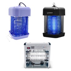 LED 업소용 가정용 UV 해충 벌레 유인 램프 살충기 포충기 포충등 날파리 모기 퇴치기, 번개표 KKD-2200-S