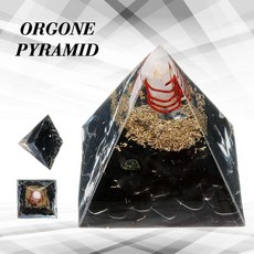 크리스탈 에너지 서클 치유 블랙 크리스탈 Reiki 피라미드 차크라 천연 석재 Orgone Orgonite 피라미드 Fengshui 홈 장식|피규어 & 미니어처|, 1개, 단일