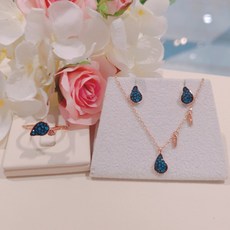 골든듀귀걸이반지세트