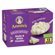 애니스 Shells & White Cheddar Macaroni Cheese 12개입, 2.04kg, 1개