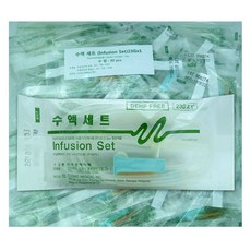 두원메디텍 수액세트 23g 50Pcs 정맥 바늘, 1개