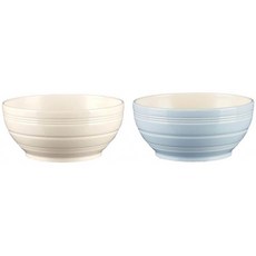 [정식 수입품] 웨지 우드 재스퍼 콘란 캐주얼 볼 15cm 크림 블루 쌍 S0248802121