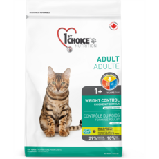 퍼스트초이스 어덜트용 고양이 웨이트컨트롤 건식사료, 스트레스완화, 치석제거, 헤어볼, 다이어트/중성화, 영양공급, 5.44kg, 1개