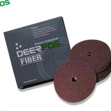 디어포스 VA113 화이바 디스크 페파 100mm 50장 150방 녹제거 거친 샌딩