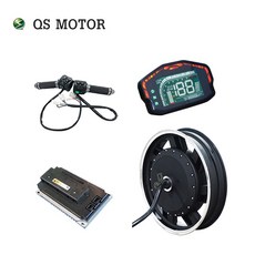 SiAECOSYS QSMOTOR 허브 모터 EM200SP 컨트롤러 파워 트레인 키트 전기 오토바이용 17x3.5 인치 5000W, 01 Combo1