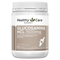 헬시케어 글루코사민 HCL 1500mg 타블렛, 1개, 400개입