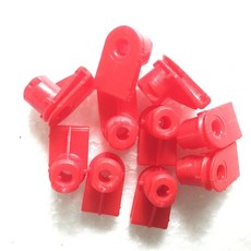 빨간색 Opel Vauxhall 범퍼에 대 한 20pcs 날개에 대 한 플라스틱 그로 맷 나사 너트/20pcs for Red Opel Vauxhall Bumper to Wing Mounting Plastic Grommet Nut for Screws, 1개