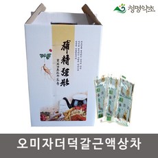 오미자 더덕 갈근 액상차(110ml 60포), 60개