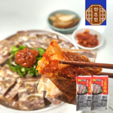 안주인몰 오향편육 냉장 국내산 돼지 머리고기 안주 반찬 캠핑 혼술, 2개, 300g