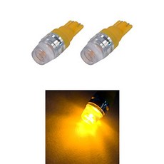 2015-2020 Mustang Super Bright Map Light 194 W5W LED Bulbs Pair Yellow, 1개 - map2020