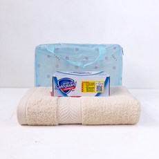 추모식 목면 수건 목면 비누 세트 에 수명 그릇 6732 갈색 세수 가방 1 마 1 비, 27357574849