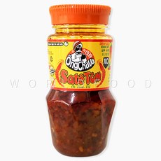 WORLDFOOD 베트남 옹차바 사테똠 고추기름 ONGCHAVA SATE TOM 90g, 90ml, 1개