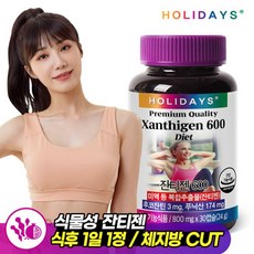 홀리데이즈 잔티젠600 800mg x 30캡슐 (1개월분)