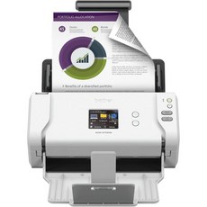 브라더 무선 고속 데스크톱 문서 스캐너 ADS2700W 터치스크린 LCD 이중 스캐닝, New Model: ADS2700W