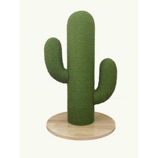 선인장 스크래쳐 장난감 캣타워 고양이 기둥형 켓타워 수직, 상세 페이지 참고, 폭 45cm 높이 70cm + 베이지 베이스