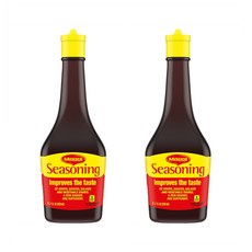 Maggi Seasoning 매기 시즈닝 소스 6.7oz(200ml) 2팩, 200ml, 2개