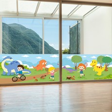 불투명시트지공룡