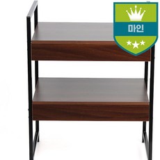 수납장 3단 H전자렌지수납장 밥솥 월넛 전자렌지거치대 오븐 전자레인지선반 전자렌지선반, 본상품선택