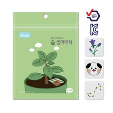 숨 캐릭터 동물 꽃 별자리 시트로넬라향 썸머패치 27p, 썸머패치5팩(135매입)