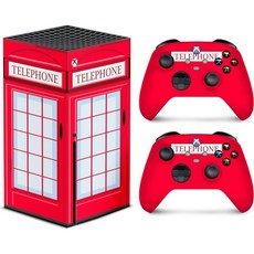 TATKY DESIGN 휴대폰 스킨 Xbox Series x Skin 전화기 Two Controller 스킨 스티커 프리미엄 비닐 3M 데칼 풀랩 커버 730, 1개