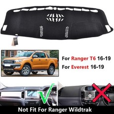 Xukey Dash Cover Mat Dashmat Dashboard Cover For Ford Explorer 2011-2019 U502 For Ford Everest Range, 레인저 -RHD 16-19