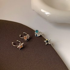 미니하트큐빅귀걸이