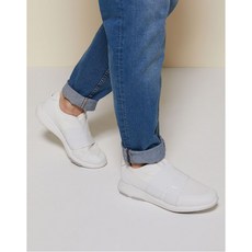 라푸마 슈즈 [WALK-FOAM] 화이트 남녀공용 슬립온 LSOS9G105WT