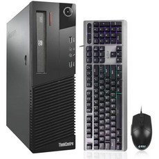 Lenovo ThinkCenter M83 SFF 비즈니스 데스크톱 컴퓨터 PC Intel Core I54570 최대 3.6GHz 16GB RAM 512GB SSD DVDROM, i5-4570 3.2GHz_512GB SSD - i54570