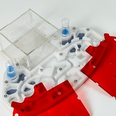 농장 대형 24*18cm 아크릴 개미 둥지 농장 포미카륨 경기장 플랫폼 내장 됨, 24x18x6.5cm, CHINA, 02 White_01 24x18x6.5cm, [02] White