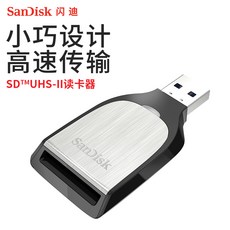 멀티리더기 SanDisk SD UHS-II USB3.0미니 고속 SD카드리더기, 기본, 기본