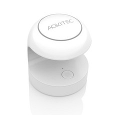 네일 드라이기 Aokitec-12W 미니 건조기 UV LED 램프 단일 손가락 아트 매니큐어 도구 휴대용 빠른 건조 젤 램프, 1pc, 1.1개