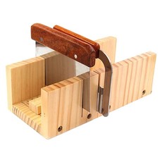 Royalways 나무로되는 비누 절단기 저미는 기계 손질 트리밍을위한 Handmade 비누 Beveler 플레이 너 DIY, As Described