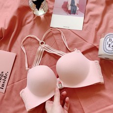미나비 백 프론트훅 3열 컴포트 노와이어 브라 시크 펀칭 여