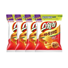 오리온 스윙칩 볶음고추장 지퍼백_244g X 4개 - 추천, 244g
