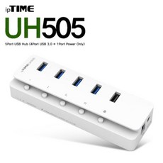 ipTIME 5포트 USB허브 UH505, 0 5포트 UH505, 1개