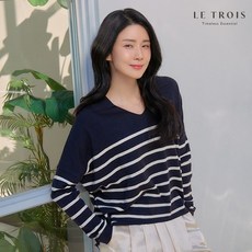 [KT알파쇼핑][LE TROIS]이보영의 르투아 돌먼 소프트 니트