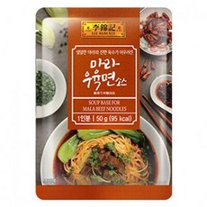 오뚜기 이금기 마라우육면소스 50g, 2개