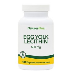 네이쳐스플러스 Egg Yolk 난황레시틴 포스파티딜콜린 600 mg 180캡슐, 180정, 600mg, 1개