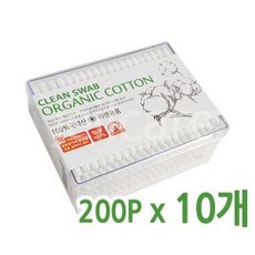 풍성 국산 순 면봉 200p x10개/항균면봉/순면면봉, 1개
