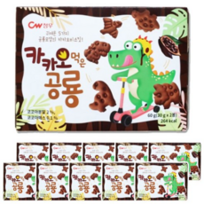 청우 카카오 먹은 공룡 60g, 10개