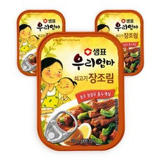 샘표 우리엄마 소고기장조림 110G x 3개
