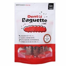 바게트 200G 눈 눈물 스틱간식 애견껌, 1개