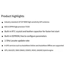 VK-162 GPS 리시버 모듈 내비게이션 포지셔닝 내장 안테나USB 인터페이스 정밀한, 01 Black Silver