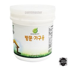 순앤수 항균 페인트 방문가구용 1L, 1개, 파스텔옐로우