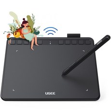 핫딜 판타블렛 액타 리마커블3 UGEE S1060W 무선 디지털 펜 태블릿 그래픽 드로잉 배터리 없는 스타일러스 osu용 12 단축키 학습, [02] S640W 6inch