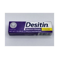 데시틴 Desitin 기저귀 발진 연고 최대 강도 오리지널 페이스트 1온스 220094, 데시틴 Desitin 기저귀 발진 연고 최대 강도 오리, 1개