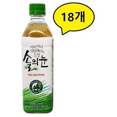 (무료배송) 롯데칠성음료 솔의 눈 500ml x 18개 - 솔베스30