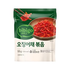 비비고 쫄깃한 오징어채볶음 55g x 6