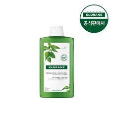 [클로란] [공식] 네틀 노세범 샴푸 400ml(피지 유분케어), 상세 설명 참조